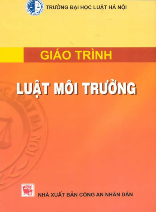 Tài Liệu Số Giáo Trình Luật Môi Trường