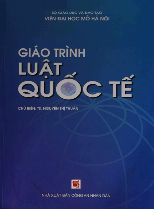 Tài Liệu Số Giáo Trình Luật Quốc Tế