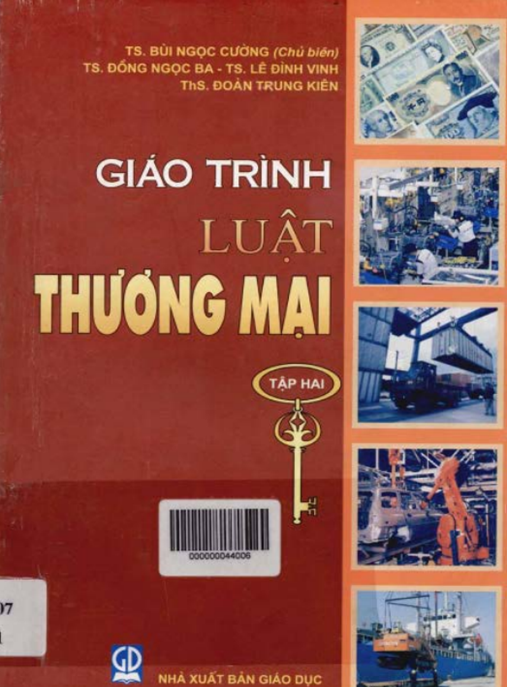 Tài Liệu Số Giáo Trình Luật Thương Mại Tập 2