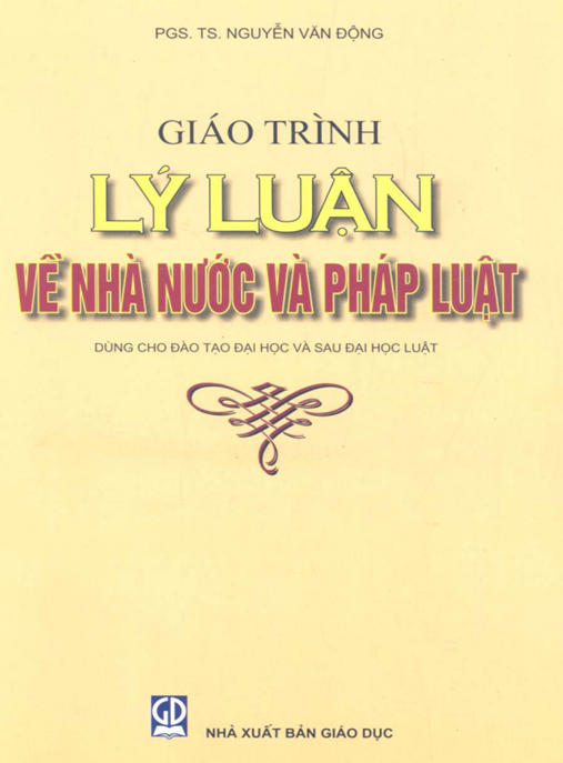Tài Liệu Số Giáo Trình Lý Luận Về Nhà Nước Và Pháp Luật