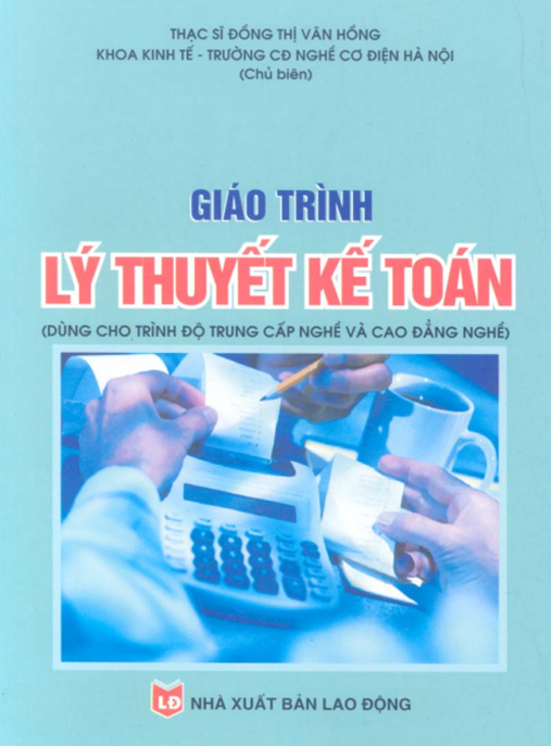 Tài Liệu Số Giáo Trình Lý Thuyết Kế Toán