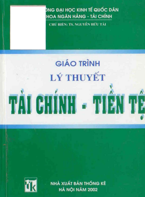 Tài Liệu Số Giáo Trình Lý Thuyết Tài Chính Tiền Tệ