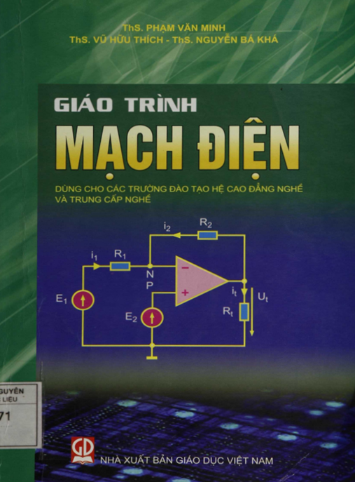 Tài Liệu Số Giáo Trình Mạch Điện