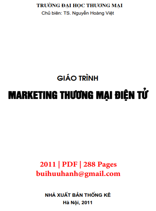 Tài Liệu Số Giáo Trình Marketing Thương Mại Điện Tử