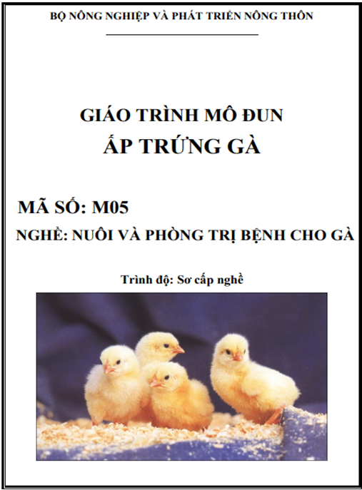 Tài Liệu Số Giáo Trình Mô Đun Ấp Trứng Gà