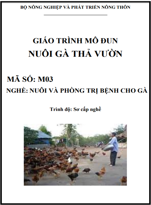 Tài Liệu Số Giáo Trình Mô Đun Nuôi Gà Thả Vườn