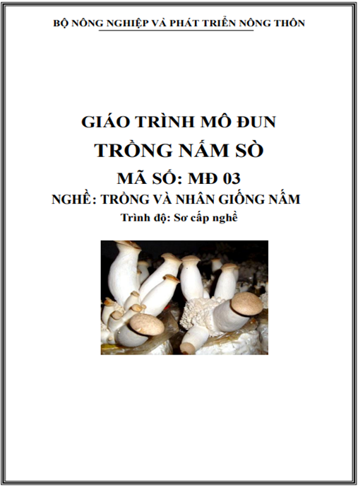 Tài Liệu Số Giáo Trình Mô Đun Trồng Nấm Sò