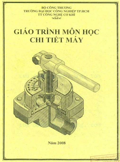 Tài Liệu Số Giáo Trình Môn Học Chi Tiết Máy