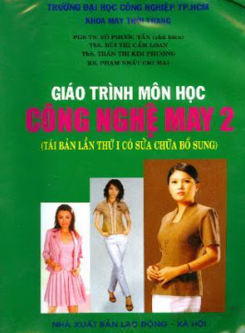 Tài Liệu Số Giáo Trình Môn Học Công Nghệ May Tập 2