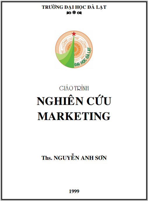Tài Liệu Số Giáo Trình Nghiên Cứu Marketing