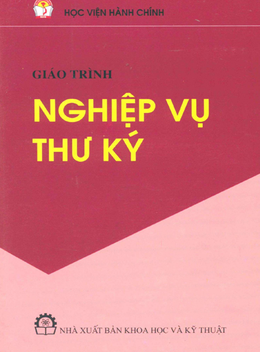 Tài Liệu Số Giáo Trình Nghiệp Vụ Thư Ký