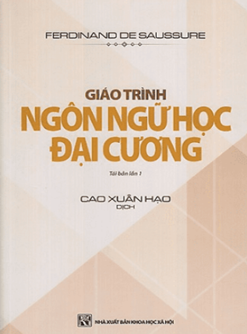 Tài Liệu Số Giáo Trình Ngôn Ngữ Học Đại Cương