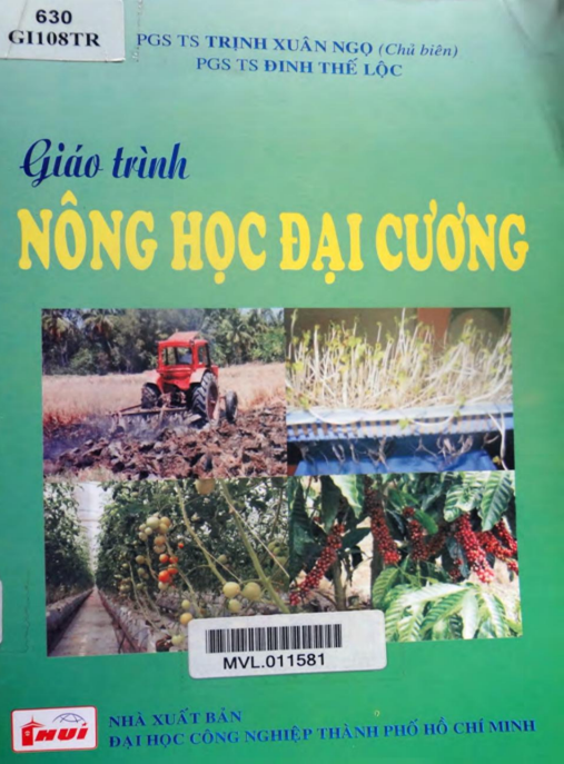 Tài Liệu Số Giáo Trình Nông Học Đại Cương