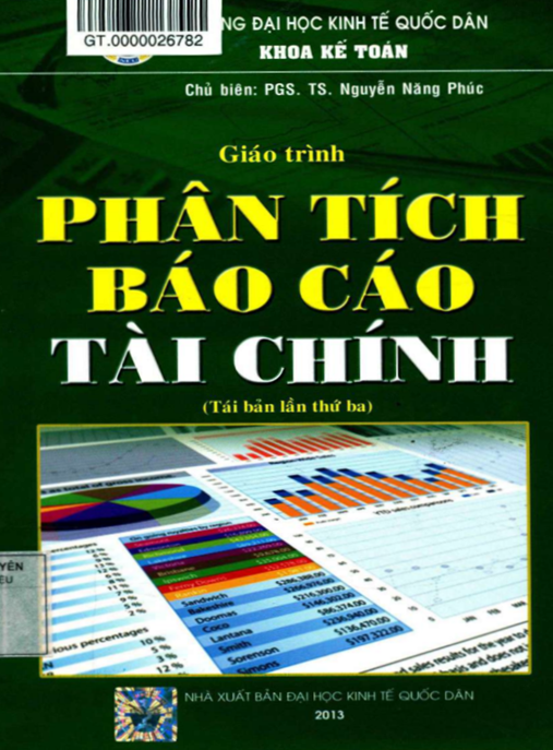 Tài Liệu Số Giáo Trình Phân Tích Báo Cáo Tài Chính