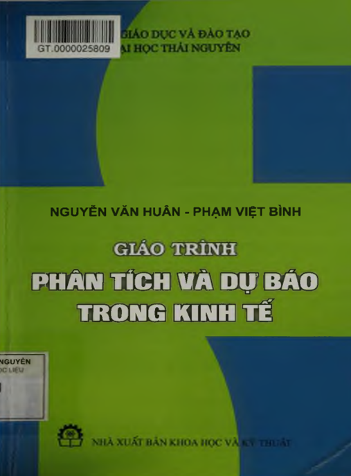 Tài Liệu Số Giáo Trình Phân Tích Và Dự Báo Trong Kinh Tế