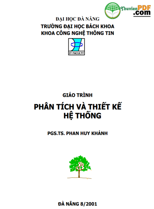 Tài Liệu Số Giáo Trình Phân Tích Và Thiết Kế Hệ Thống