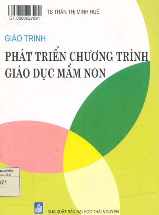 Tài Liệu Số Giáo Trình Phát Triển Chương Trình Giáo Dục Mầm Non