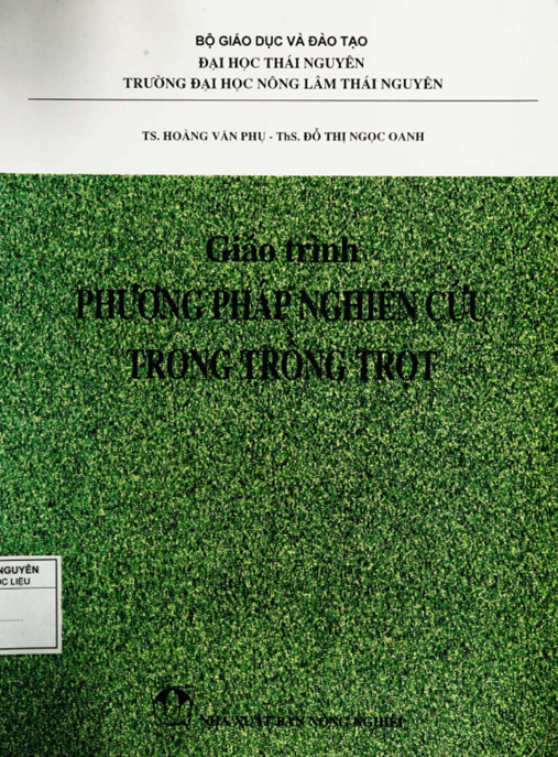 Tài Liệu Số Giáo Trình Phương Pháp Nghiên Cứu Trong Trồng Trọt