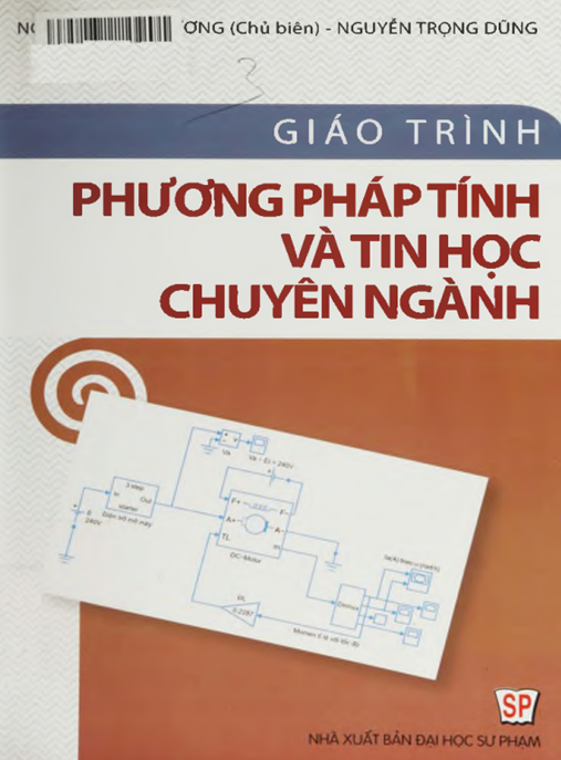 Tài Liệu Số Giáo Trình Phương Pháp Tính Và Tin Học Chuyên Ngành