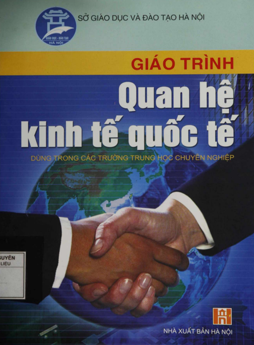 Tài Liệu Số Giáo Trình Quan Hệ Kinh Tế Quốc Tế