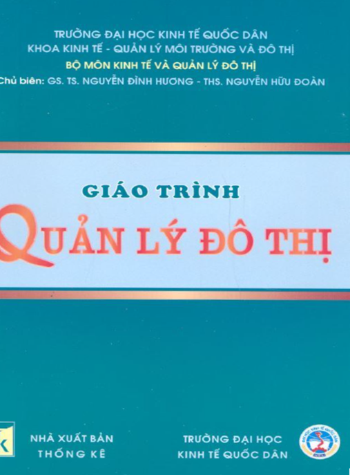 Tài Liệu Số Giáo Trình Quản Lý Đô Thị
