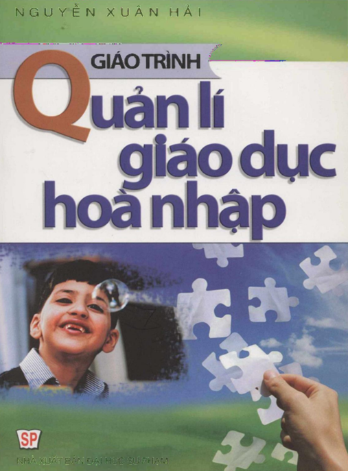 Tài Liệu Số Giáo Trình Quản Lý Giáo Dục Hòa Nhập