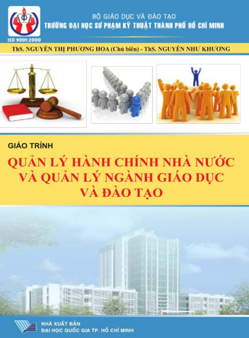 Tài Liệu Số Giáo Trình Quản Lý Hành Chính Nhà Nước Và Quản Lý Ngành Giáo Dục Và Đào Tạo
