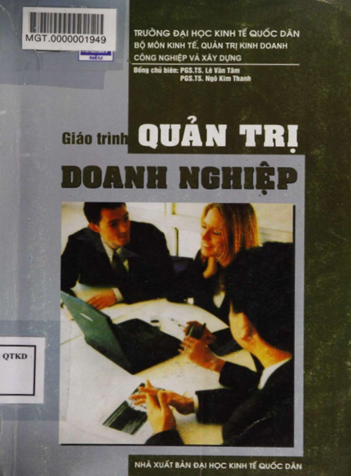 Tài Liệu Số Giáo Trình Quản Trị Doanh Nghiệp