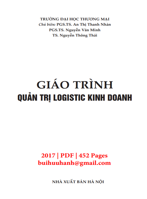 Tài Liệu Số Giáo Trình Quản Trị Logistic Kinh Doanh