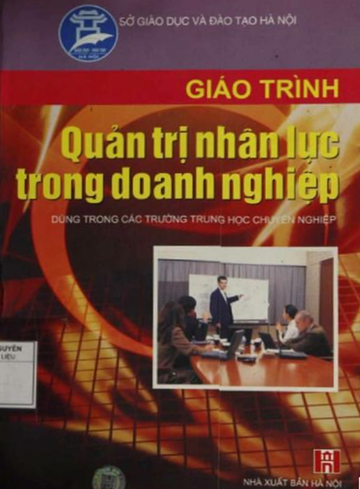 Tài Liệu Số Giáo Trình Quản Trị Nhân Lực Trong Doanh Nghiệp