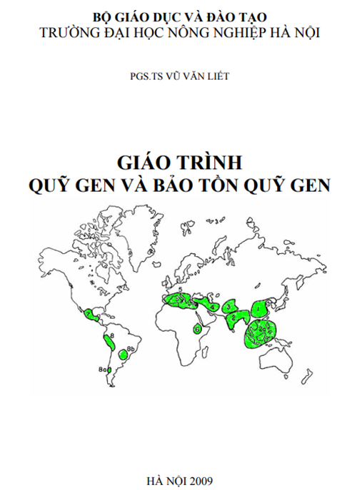Tài Liệu Số Giáo Trình Quỹ Gen Và Bảo Tồn Quỹ Gen