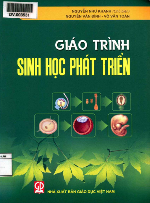Tài Liệu Số Giáo Trình Sinh Học Phát Triển