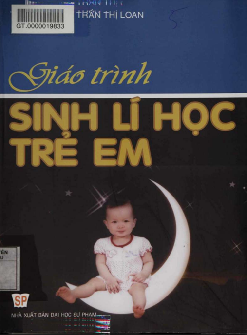 Tài Liệu Số Giáo Trình Sinh Lý Học Trẻ Em
