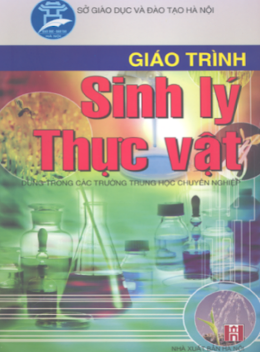 Tài Liệu Số Giáo Trình Sinh Lý Thực Vật