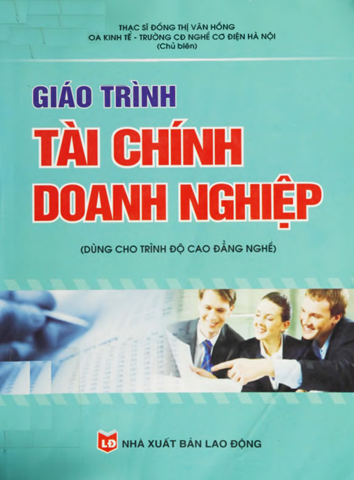 Tài Liệu Số Giáo Trình Tài Chính Doanh Nghiệp