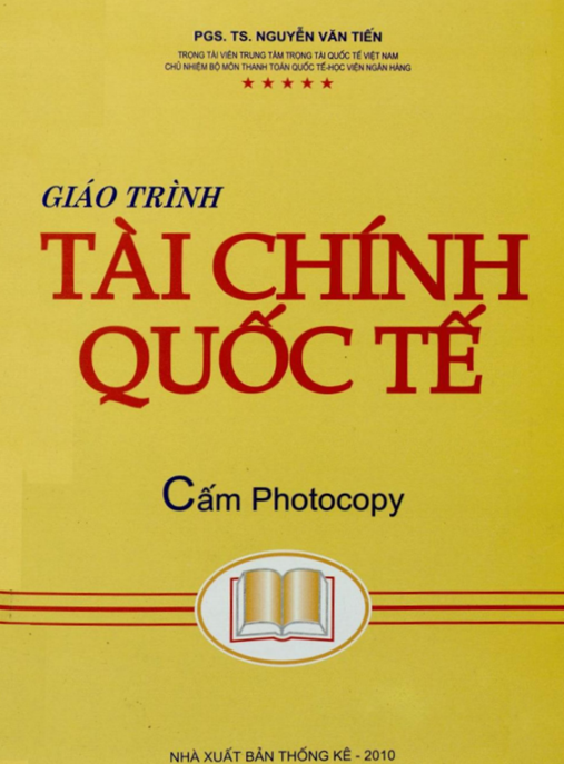 Tài Liệu Số Giáo Trình Tài Chính Quốc Tế
