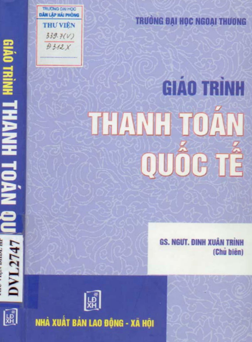 Tài Liệu Số Giáo Trình Thanh Toán Quốc Tế