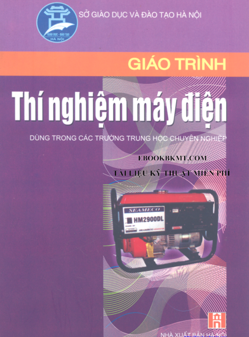 Tài Liệu Số Giáo Trình Thí Nghiệm Máy Điện