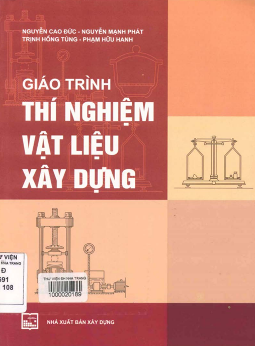 Tài Liệu Số Giáo Trình Thí Nghiệm Vật Liệu Xây Dựng
