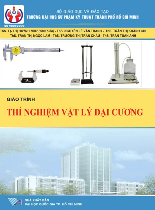Tài Liệu Số Giáo Trình Thí Nghiệm Vật Lý Đại Cương