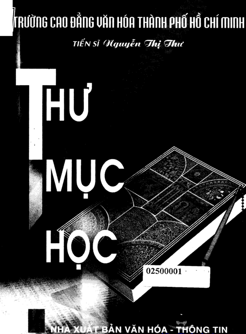 Tài Liệu Số Giáo Trình Thư Mục Học