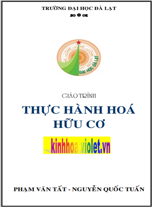Tài Liệu Số Giáo Trình Thực Hành Hóa Hữu Cơ
