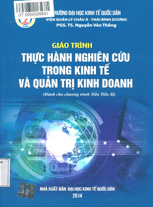 Tài Liệu Số Giáo Trình Thực Hành Nghiên Cứu Trong Kinh Tế Và Quản Trị Kinh Doanh