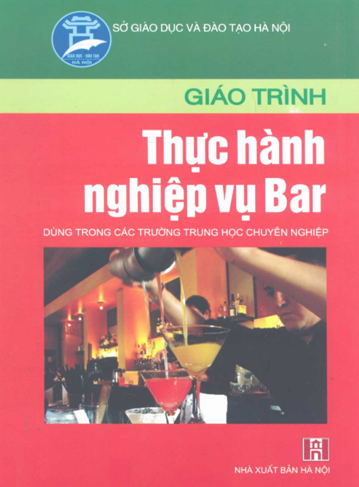 Tài Liệu Số Giáo Trình Thực Hành Nghiệp Vụ Bar