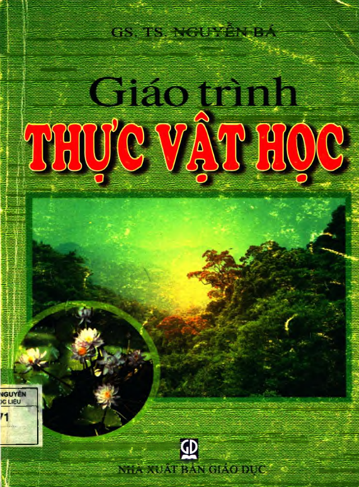 Tài Liệu Số Giáo Trình Thực Vật Học