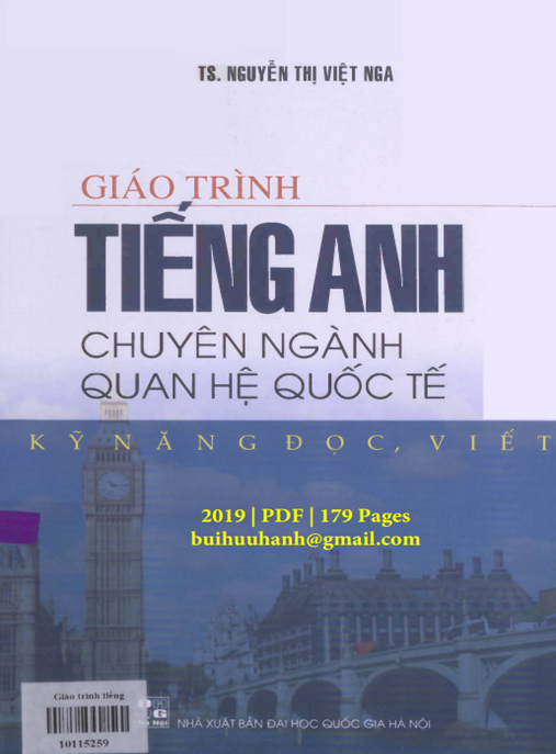 Tài Liệu Số Giáo Trình Tiếng Anh Chuyên Ngành Quan Hệ Quốc Tế