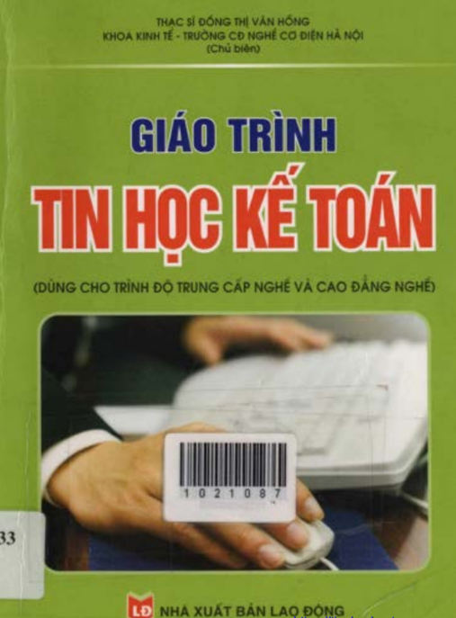 Tài Liệu Số Giáo Trình Tin Học Kế Toán