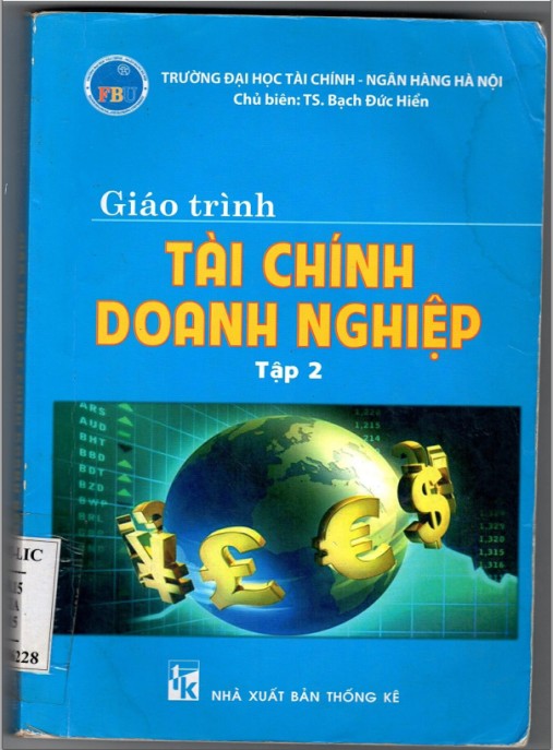 Tài Liệu Số Giáo trình Tài chính doanh nghiệp (Tập 2)