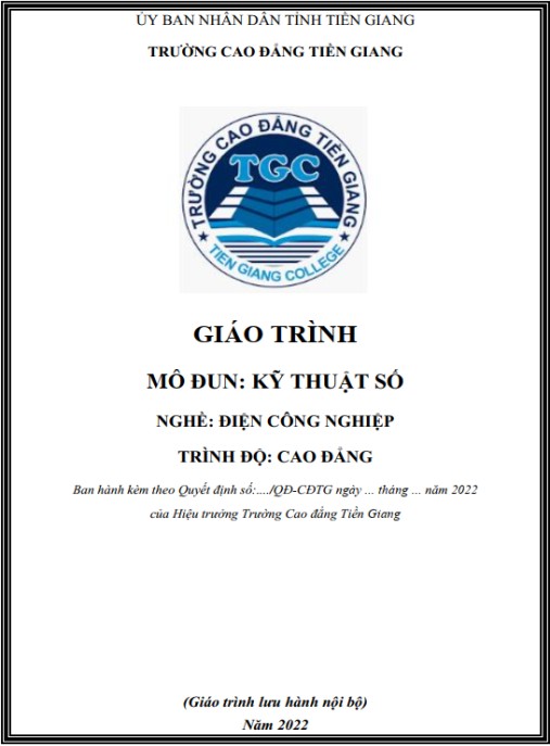 Tài Liệu Số Giáo trình mô đun Kỹ thuật số