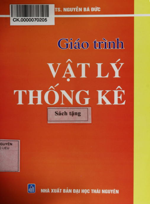 Tài Liệu Số Giáo Trình Vật Lý Thống Kê